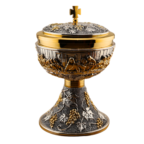 Przejdź do produktu Puszka Wieczerza & winorośl – 22 cm