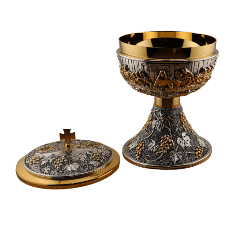 Przejdź do produktu Puszka Wieczerza & winorośl – 22 cm