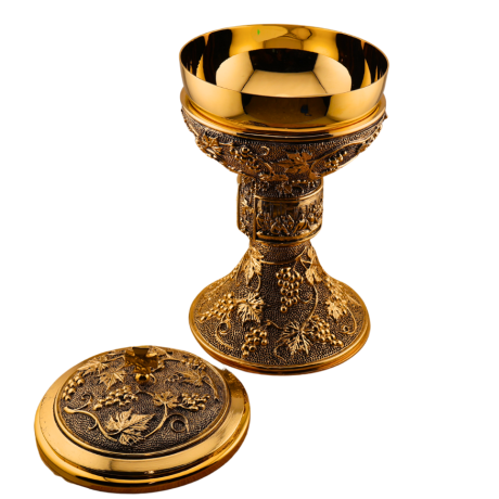 Przejdź do produktu Puszka  „Cena Domini” złocona 22 cm