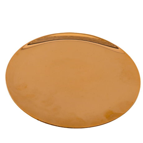 Przejdź do produktu Patena mszalna pozłacana 16 cm