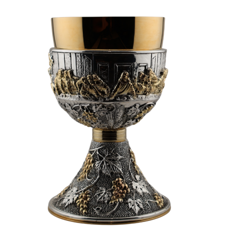 Przejdź do produktu Kielich mszalny włoski 17 cm Ostatnia Wieczerza